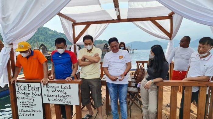 Wakil Ketua DPR Azis Syamsuddin, Meutya Hafid, serta Pangdam dan Danrem Nikmati Keindahan Tegal Mas