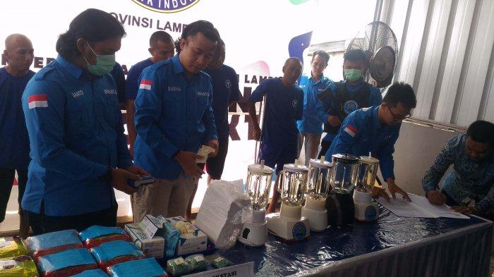BREAKING NEWS - BNNP Lampung Musnahkan 16.627,37 Gram Sabu dan 1.140 Butir Ekstasi