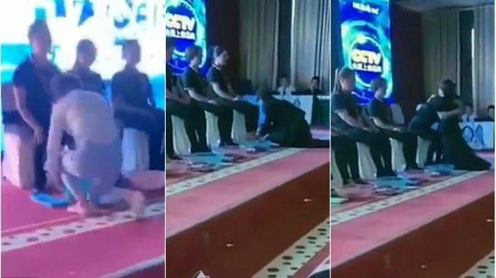 Cara Unik Bos Hargai Karyawan, Bersujud Lalu Cuci Kaki Karyawan