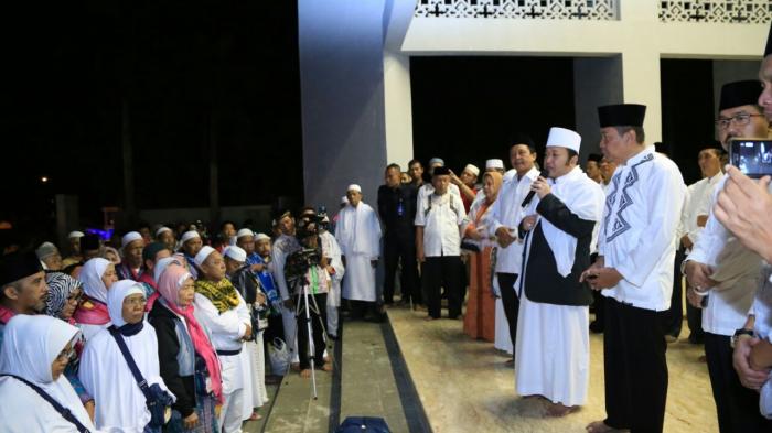 Zainudin Hasan Sambut Kepulangan 165 Jemaah Haji Lamsel