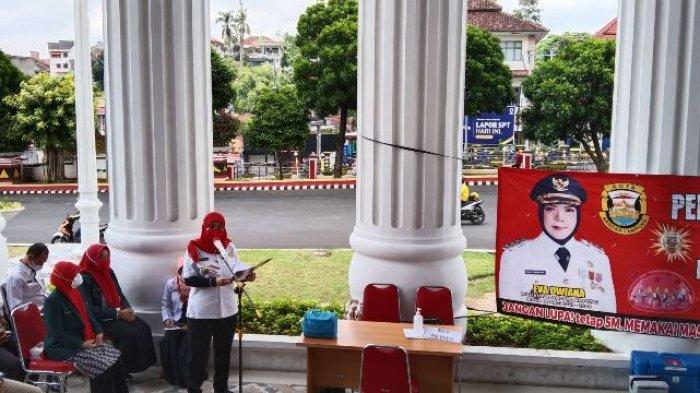 Divaksin Covid-19, Eva Dwiana: Tetap Taati Protokol Kesehatan