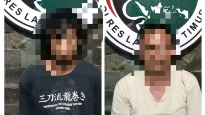2 Pelaku Narkoba Dibekuk Polres Lampung Timur di Dua Lokasi Berbeda