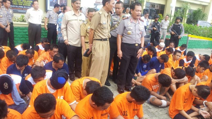 Ini Hasil Operasi Sikat III Krakatau 2017 Polda Lampung, Wah Jumlah Tersangkanya Banyak Banget