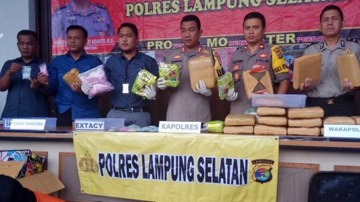 Jaringan Narkoba Internasional Upah Rp 50 Juta Kurir Sabu dan Ekstasi