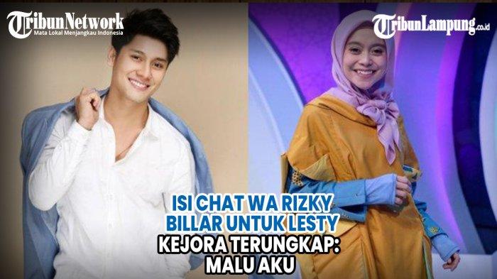 VIDEO Isi Chat WA Rizky Billar untuk Lesty Kejora Terungkap: Malu Aku