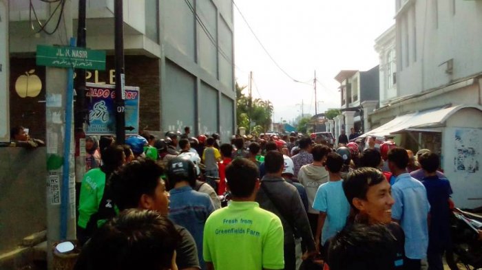 Terjatuh dari Motor, Jambret Nyaris Babak Belur Dihajar Massa