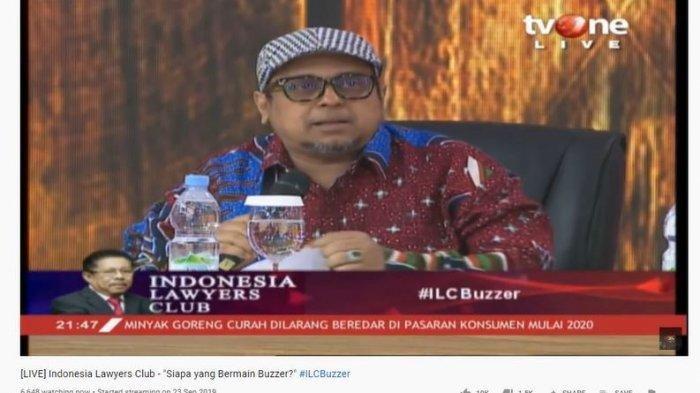 Karni Ilyas ILC TV One Tanggapi Santai Protes Haikal Hassan Soal Video Ninoy Karundeng