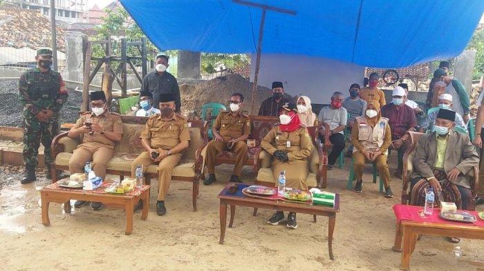 Babinsa Koramil 410-05/TKP Hadiri Kegiatan Pembangunan Masjid Darunnaim oleh Walikota