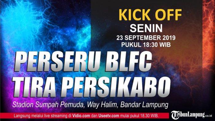 Live Streaming Perseru Badak Lampung vs Tira Persikabo - Laskar Saburai Andalkan Vidal dan Hariyanto
