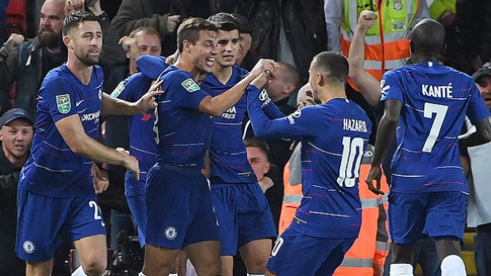 LIVE STREAMING Chelsea Vs Liverpool - Tonton Live Streaming Pakai Ponsel Pukul 23.30 WIB
