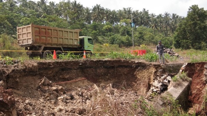 Nyaris Sepekan Longsor Jalinsum Km 76 Belum Diperbaiki, Ini yang Dikhawatirkan