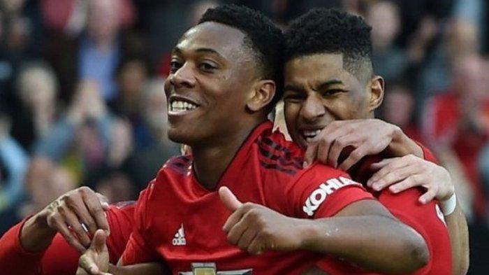 Jadwal Live TV Online Everton vs Manchester United di Mola TV, Anthony Martial Kembali