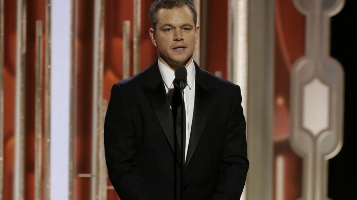 Matt Damon Menangi Aktor Komedi Terbaik