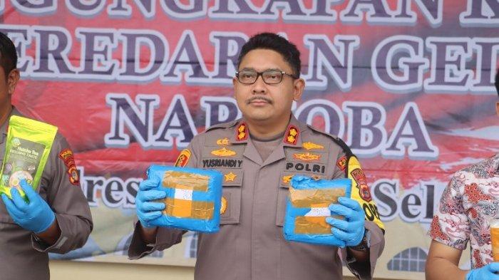 Polres Lampung Selatan Gagalkan Penyelundupan Narkoba Jaringan Internasional dari Malaysia