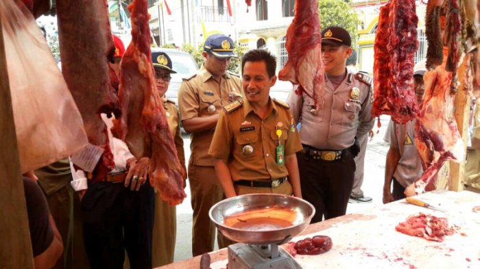 Jelang Iduladha 1439 H, Harga Bahan Pokok di Gisting dan Talang Padang Masih Terjangkau