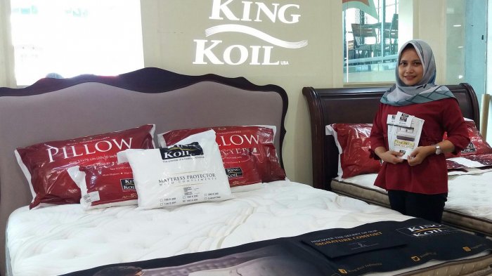 Promo One Price Pembelian Matras King Koil Selama Pameran di Chandra Superstore