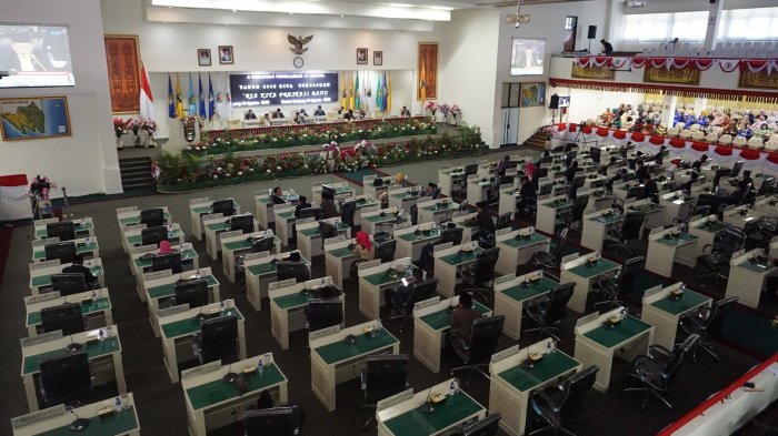 Paripurna HUT Ke-73 RI, Hanya Separuh Anggota DPRD Hadir