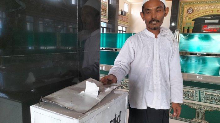 Aksi Pencurian Kotak Amal di Masjid Pringsewu Terekam CCTV, Kerugian sampai Rp 2 Juta
