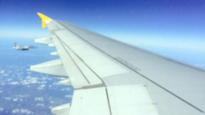 Jet Tempur Cegat Pesawat Komersil Bikin Penumpang Panik
