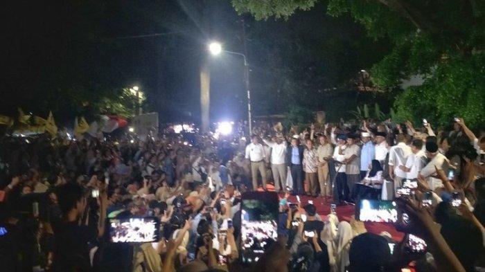Klaim Menang 62 Persen, Prabowo: Saya Akan dan Sudah Jadi Presiden Rakyat Indonesia!