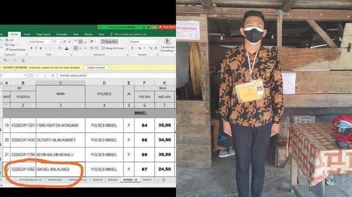 Rafael Malalangi Akhirnya Jadi Polisi Setelah Kapolda Sulut dan Kapolri Turun Tangan