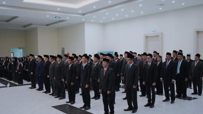 rektor uin lantik jajaran pejabat hingga kaprodi1