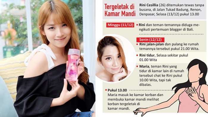 Luka Bakar di Dada Jadi Petunjuk Penyebab Tewasnya Blogger Cantik Ini di Kamar Mandi