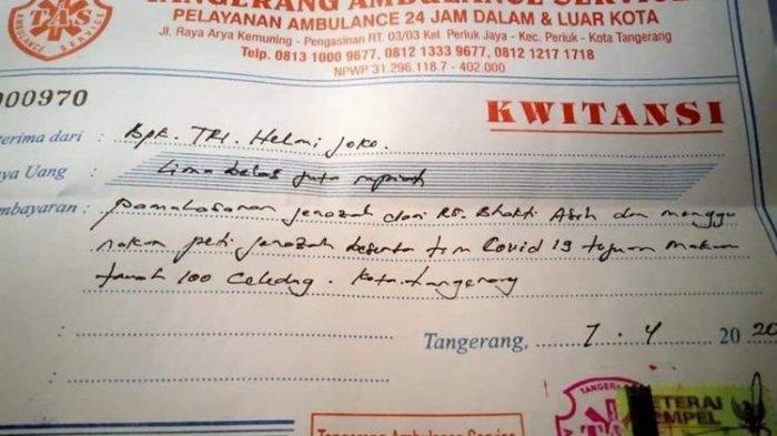 Rumah Sakit Pungut Biaya Pemakaman Jenazah Pasien Covid-19 Rp 15 Juta, Pemkot Tangerang Bereaksi