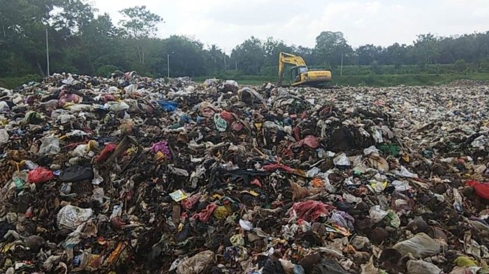 Sampah Lampung Selatan 84 Ton per Hari, 25 Persennya Sampah Plastik