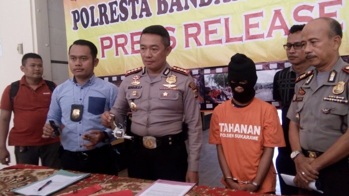 Polisi Ringkus Tersangka Curanmor Asal Lampung Timur