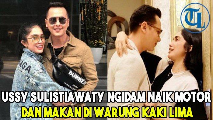 Ussy Sulistiawaty Ngidam Naik Motor & Makan di Warung Kaki Lima