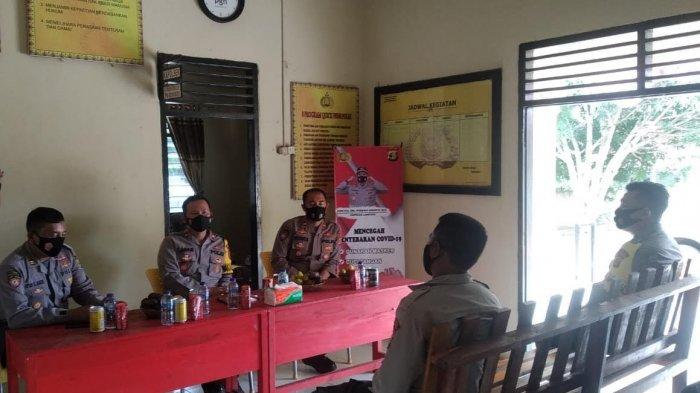 Tingkatkan Pelayanan, Wakapolres Way Kanan Kunker ke Polsek Negeri Besar