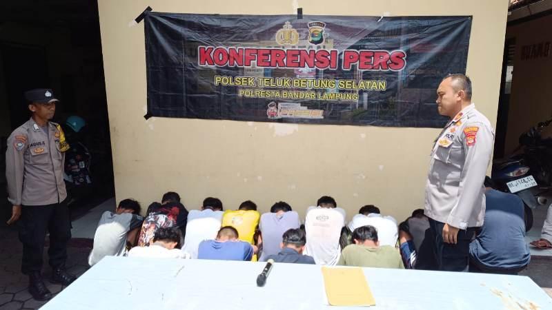 Belasan Remaja Terlibat Perang Sarung, Camat Bumi Waras: Selesai Tarawih Pulang