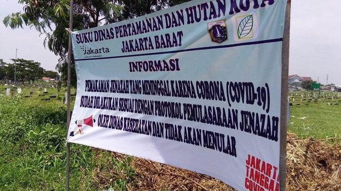 2 Lokasi Makam untuk Pasien Virus Corona yang Meninggal di Jakarta, 1 Jenazah Diurus 10 Petugas