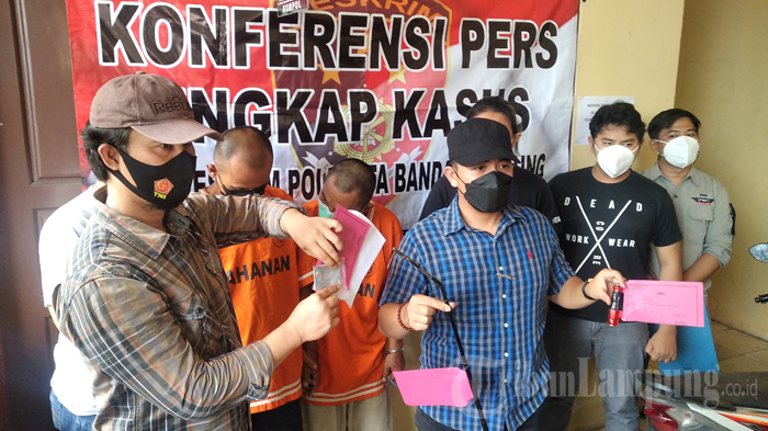 2 Spesialis Pembobol Mesin ATM di Bandar Lampung Diamankan Polisi