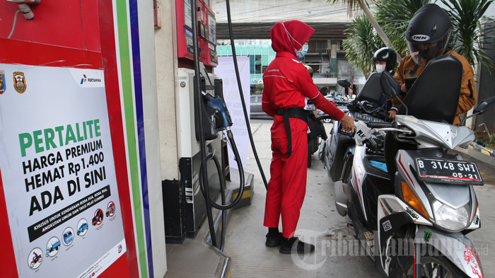 Promo Pertalite Seharga Premium Bandar Lampung, SPBU Jual Pertalite Diskon Rp 1.400