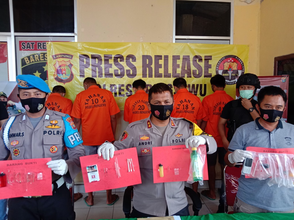 Penyuplai Sabu untuk Oknum ASN Disdukcapil Pringsewu Tertangkap