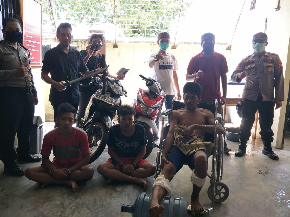 3 Pelaku Begal Asal Tubaba Diamankan Polisi, 1 Pelaku Ditembak Kakinya, 2 Pelaku Saudara Kembar