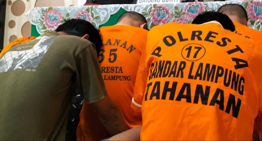 Polresta Bandar Lampung Sita 890 Butir Ekstasi dan 15,48 Gram Sabu