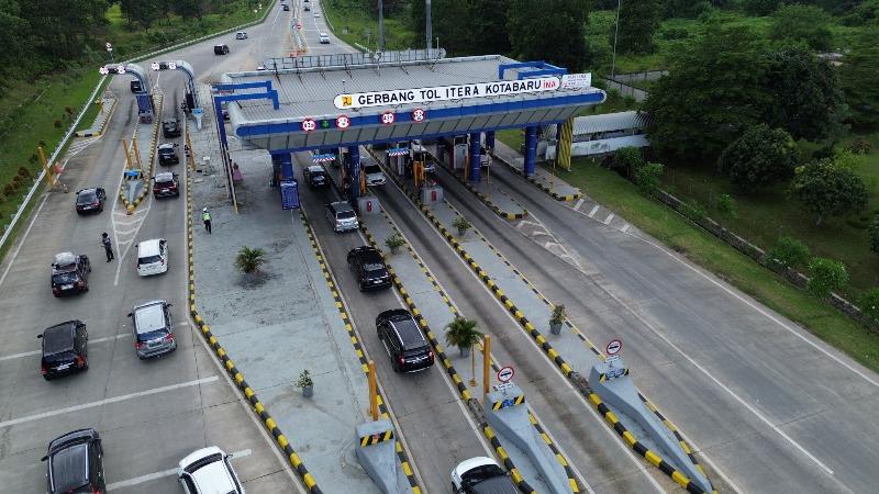 933.289 Kendaraan Masuk Tol Lampung selama Arus Mudik-Balik Lebaran 2026