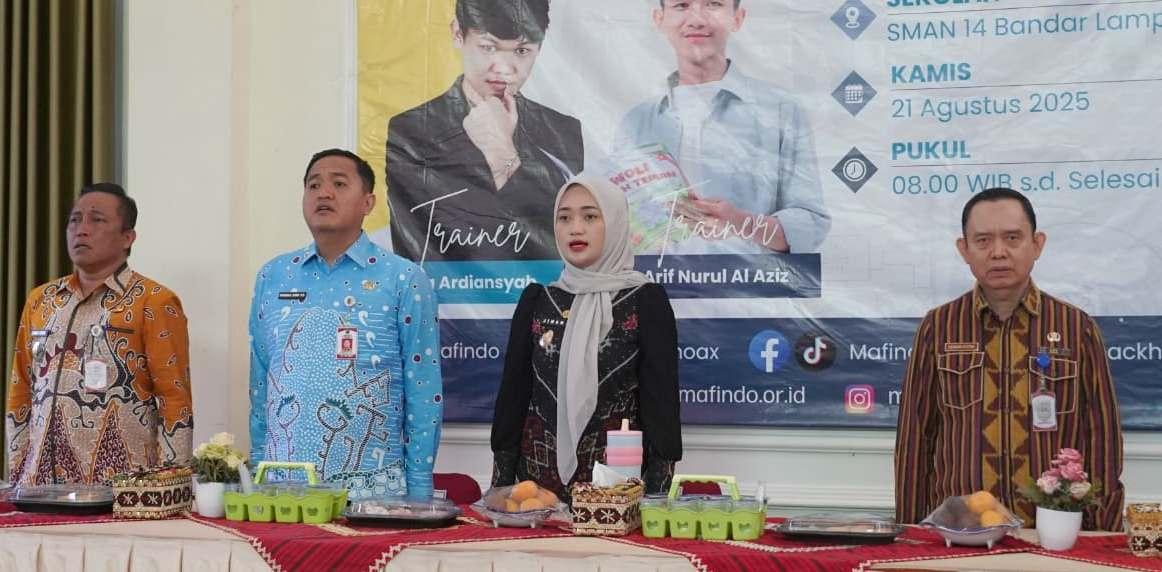 Pemprov Lampung Dorong Literasi Digital Guru Lewat Program AI Goes to School