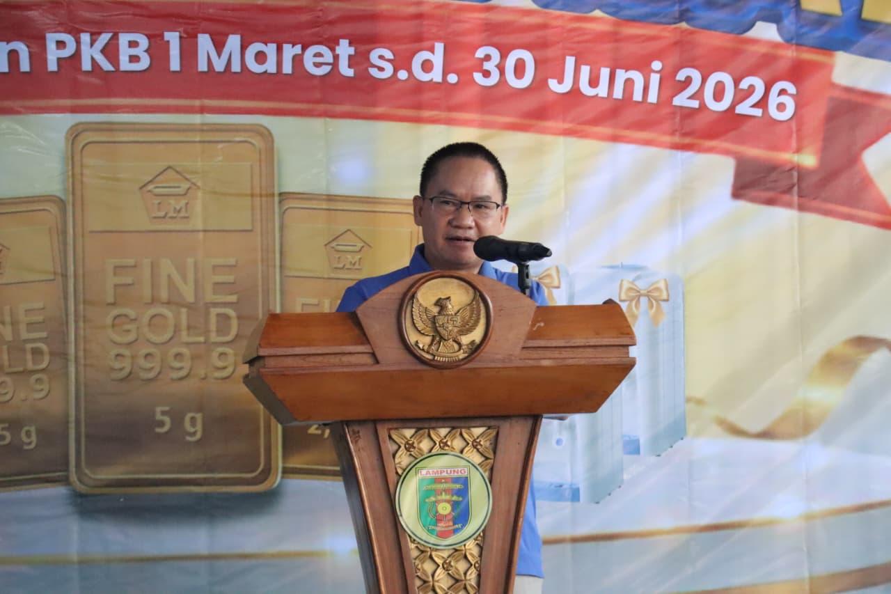 Pemprov Lampung Dorong Warga Bayar Pajak Kendaraan sebagai Investasi Kemajuan Daerah - Tribunlampung.co.id