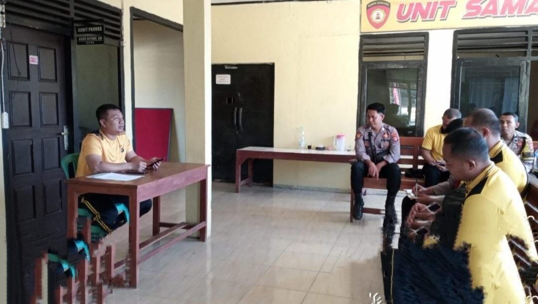 Polsek Tumijajar Tubaba Gelar Anev Kamtibmas Tingkatkan Kinerja dan Pemeliharaan Keamanan - Tribunlampung.co.id