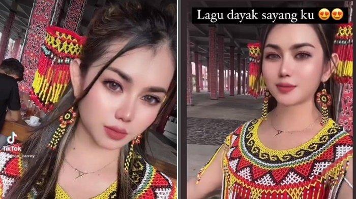 Disebut Keponakan Ida Dayak, Wanita Cantik Ini Buka Suara