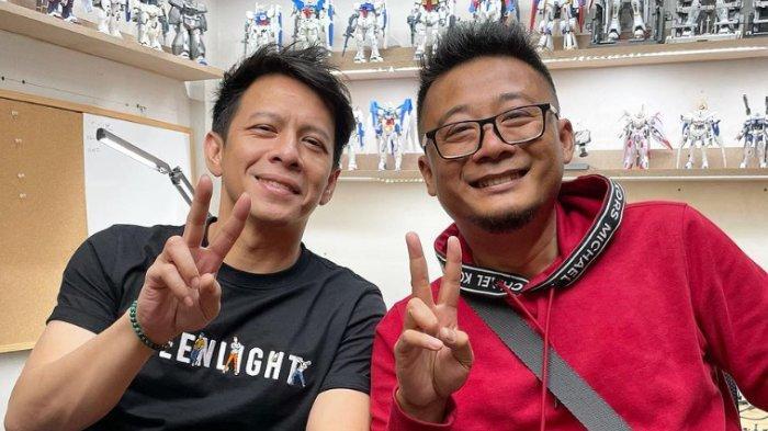 Andika Eks Peterpan Pamer Foto Bareng Ariel NOAH Sambil Unjuk Dua Jari