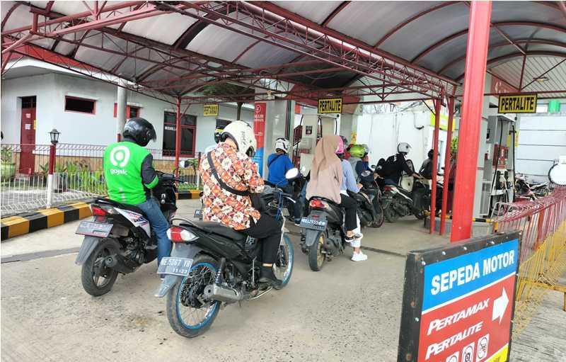 Harga Pertalite Naik Jadi Rp 10 Ribu per Liter, Ojol di Bandar Lampung Pasrah
