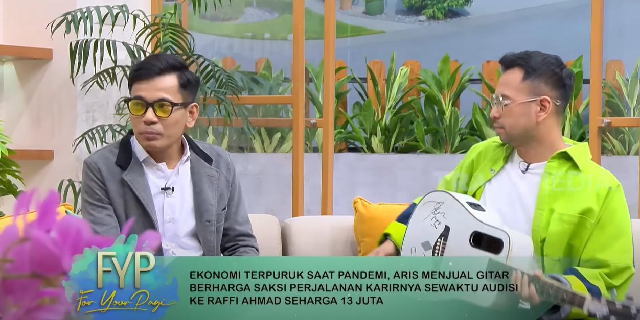 Aris Idol Ungkap Perlakuan Raffi Ahmad setelah Beli Gitarnya Rp 13 Juta