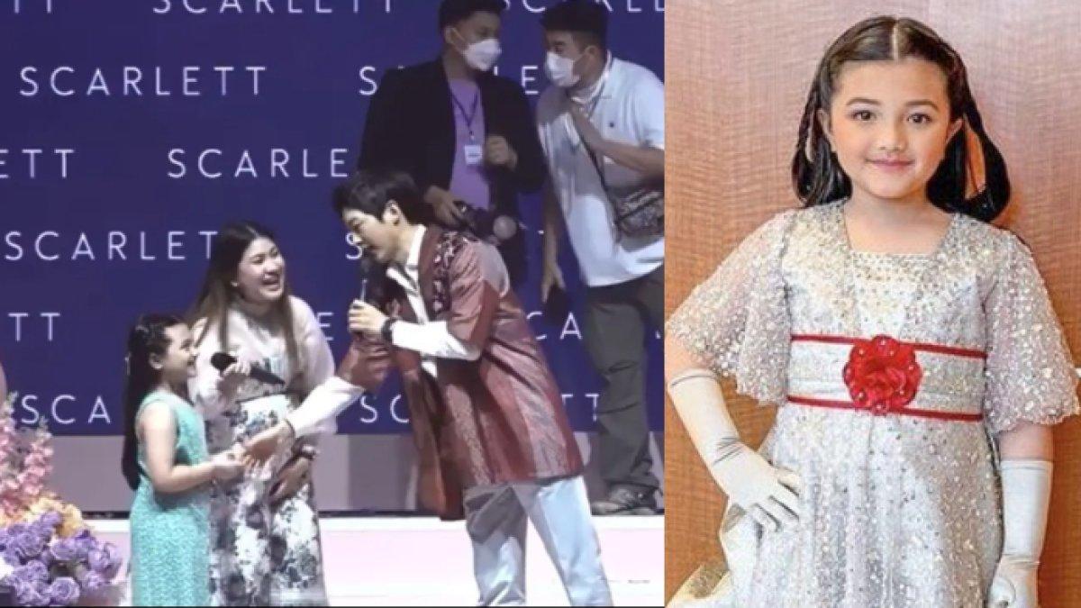 Momen Arsy Hermansyah Diajak Song Joong Ki ke Atas Panggung Bikin Ashanty Iri