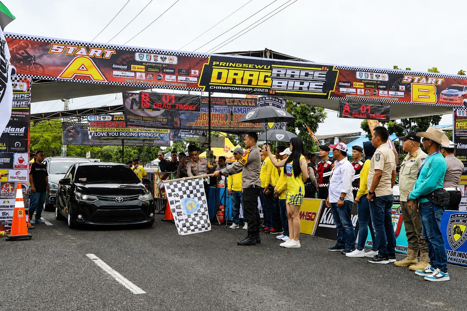 Pringsewu Drag Race & Drag Bike Championship 2026 Siap Digelar - Tribunlampung.co.id