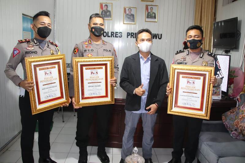 Berhasil Ungkap Kasus Tabrak Lari, Polres Pringsewu Lampung Dapat Piagam Penghargaan